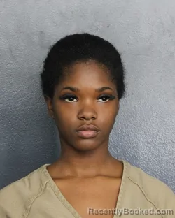 Mugshot of Amirah Zaquikera Brown booked in Broward County, Florida on August 4, 2026