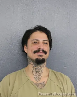 Mugshot of Peter Rodriguez booked in Broward County, Florida on August 20, 2026
