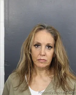Mugshot of Julie Eberle booked in Broward County, Florida on August 23, 2026