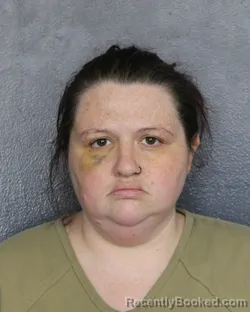 Mugshot of Sabrina Middleton booked in Broward County, Florida on September 21, 2026