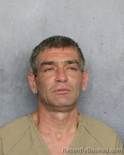 Mugshot of Roman Zaremba booked in Broward County, Florida on September 28, 2026