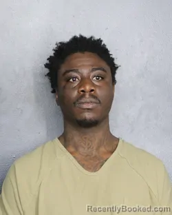 Mugshot of Raynard Lamar Spence booked in Broward County, Florida on September 28, 2026