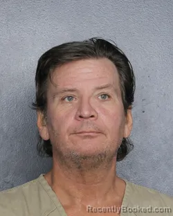 Mugshot of Brian Ray Hewitt booked in Broward County, Florida on September 30, 2026