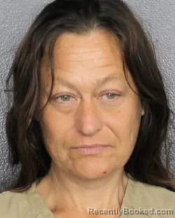 Mugshot of LINDA L SCHNEIDER booked in Broward County, Florida on March 18, 2026