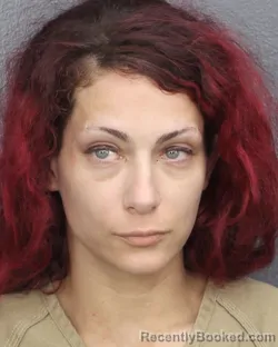Mugshot of AMELIA ALEXA RICANO booked in Broward County, Florida on May 3, 2026