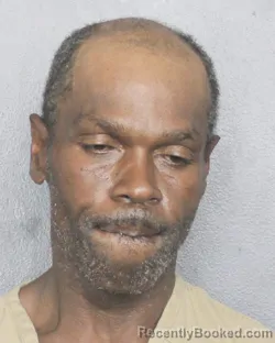 Mugshot of RICKEY WILFORD SEALEY booked in Broward County, Florida on May 13, 2026
