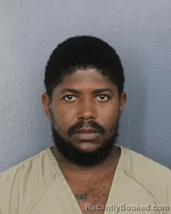 Mugshot of Romario Martin booked in Broward County, Florida on July 14, 2026