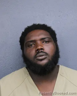 Mugshot of Amaru Shakur Jackson booked in Broward County, Florida on August 5, 2026