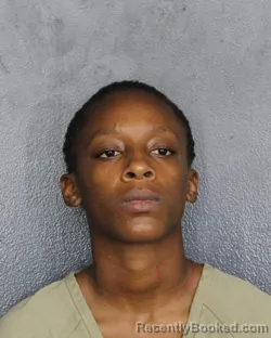 Mugshot of Traynisha Takilyah Martin booked in Broward County, Florida on August 23, 2026