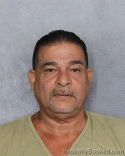 Mugshot of Raymond Sierra booked in Broward County, Florida on September 30, 2026