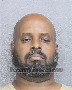 Booking photo from Broward County, Florida