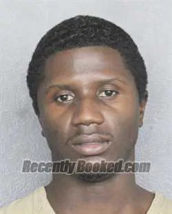 Booking photo from Broward County, Florida