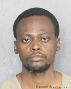 Booking photo from Broward County, Florida