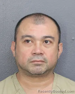 Mugshot of ROGER LUNA booked in Broward County, Florida on May 11, 2026