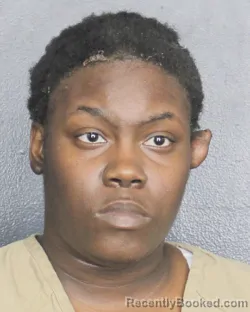 Mugshot of ANIYA CHRISTINA JACKSON booked in Broward County, Florida on May 12, 2026