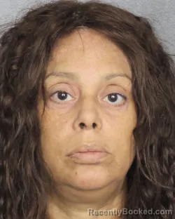Mugshot of NADIUSKA ABREU booked in Broward County, Florida on May 12, 2026