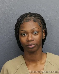 Mugshot of CYCORRA TAMIA DANIELS booked in Broward County, Florida on June 10, 2026