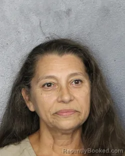 Mugshot of ESTHER SABOURI booked in Broward County, Florida on June 18, 2026