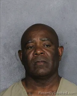 Mugshot of Tyrone Daley booked in Broward County, Florida on July 12, 2026
