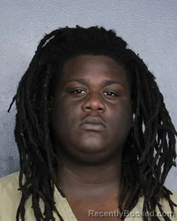 Mugshot of Jahwon Jahvonni Galette booked in Broward County, Florida on July 30, 2026