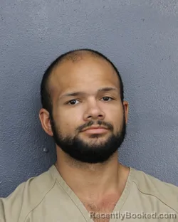 Mugshot of Devon Drake Holden booked in Broward County, Florida on August 9, 2026