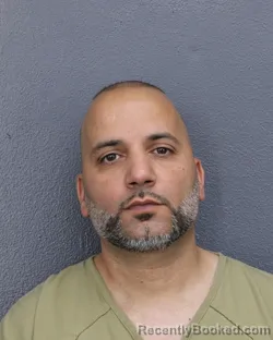Mugshot of Mustafa Abdelhamid booked in Broward County, Florida on August 10, 2026