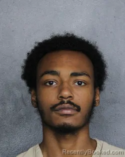 Mugshot of Jayden Avery Hunter booked in Broward County, Florida on September 21, 2026