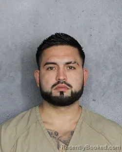 Mugshot of Brandon Alexander Anaya booked in Broward County, Florida on September 28, 2026