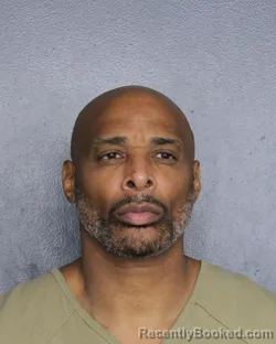 Mugshot of Charles Edward Thomas booked in Broward County, Florida on October 12, 2026