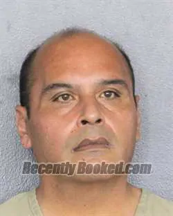 Booking photo from Broward County, Florida