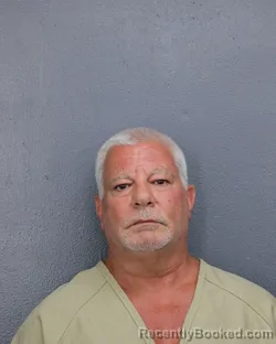 Mugshot of PHILLIP SALVATORE NUNZIO booked in Broward County, Florida on June 24, 2026