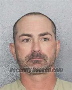 Booking photo from Broward County, Florida