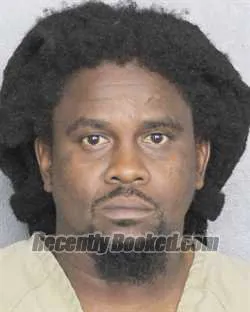 Booking photo from Broward County, Florida