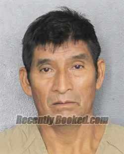 Booking photo from Broward County, Florida