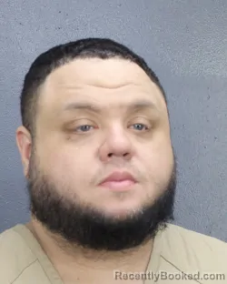 Mugshot of DANIEL ALEJANDRO HERNANDEZ booked in Broward County, Florida on March 14, 2026