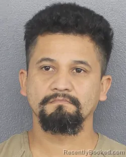 Mugshot of BENJAMIN NUNEZ CABRERA booked in Broward County, Florida on April 7, 2026