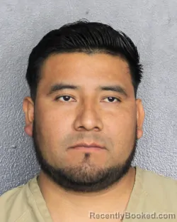 Mugshot of EMILIO ISAAC PEREZ BATEN booked in Broward County, Florida on April 27, 2026