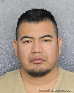 Mugshot of ROLANDO AGUILAR ESCOBAR booked in Broward County, Florida on May 19, 2026