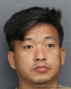 Mugshot of FENG CHEN booked in Broward County, Florida on June 13, 2026
