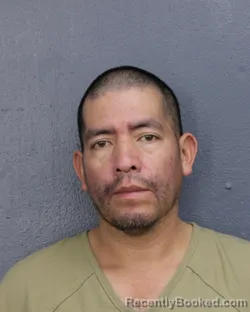 Mugshot of CLAUDIO RODRIGUEZ PRADA booked in Broward County, Florida on July 7, 2026