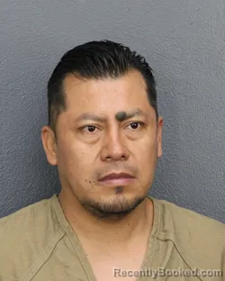 Mugshot of Ulises Serna Gonzalez booked in Broward County, Florida on July 17, 2026