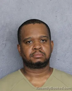 Mugshot of Luis Alberto Anthony booked in Broward County, Florida on July 26, 2026