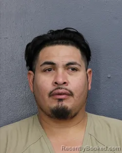 Mugshot of Lorenzo Sanchez-Sanchez booked in Broward County, Florida on July 28, 2026