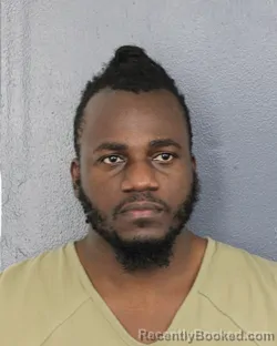 Mugshot of Guerdy Daphinis booked in Broward County, Florida on July 28, 2026