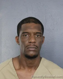 Mugshot of Terrell Raashad Jackson booked in Broward County, Florida on July 28, 2026