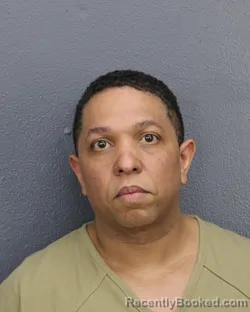 Mugshot of Yuri Antonio Medina booked in Broward County, Florida on August 20, 2026