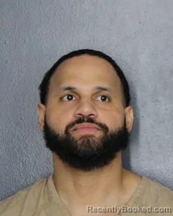 Mugshot of Gianky Nunez booked in Broward County, Florida on August 20, 2026