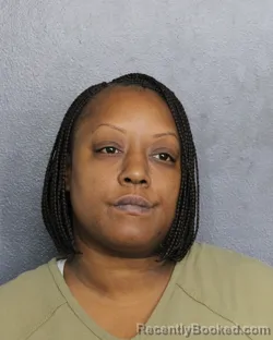 Mugshot of Nikia Nicole James booked in Broward County, Florida on September 21, 2026