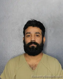 Mugshot of Martin Mendoza Martinez booked in Broward County, Florida on September 29, 2026