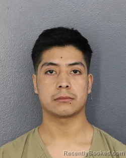 Mugshot of Thomas Daniel Magzul Aju booked in Broward County, Florida on September 29, 2026